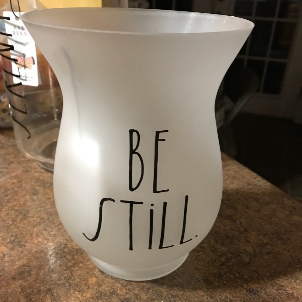 Be still Rae Dunn canister